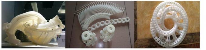 Impresión de nylon blanca polifacética de SLA 3D innovadora para la industria