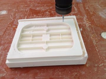 China CNC de nylon blanco de la precisión del prototipo que trabaja a máquina para cualquier material proveedor