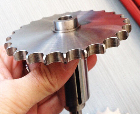 6061 piezas que trabajan a máquina de aluminio del CNC que pulen las cajas de acero que trabajan a máquina del CNC